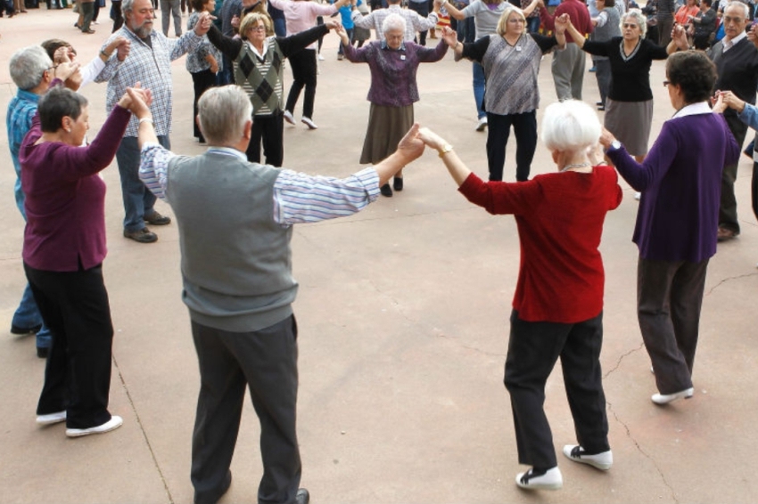 Aplec de Sardanas Aires Planencs en el Pla de Santa Maria
