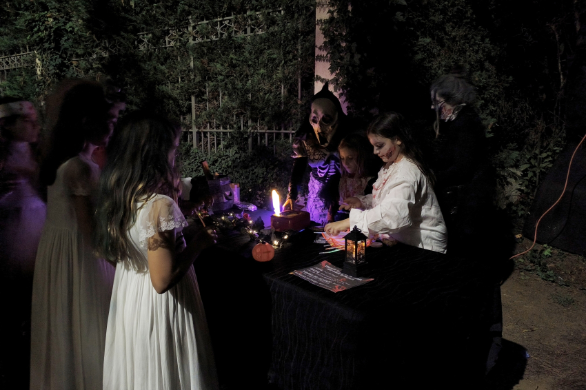 Castañada popular en Sant Cebrià de Vallalta