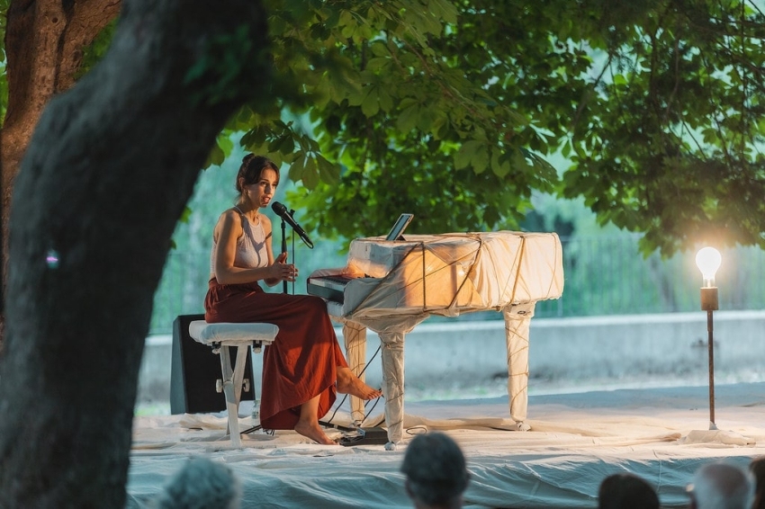 Concert de Gemma Humet al Festival Solidari Musicveu