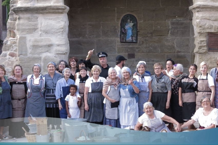 Fem Net, popular washing in the village laundries in Guissona