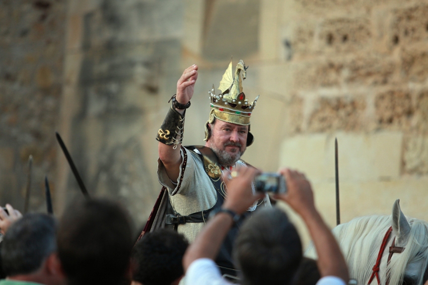 Fiesta del rey Jaime I en Salou