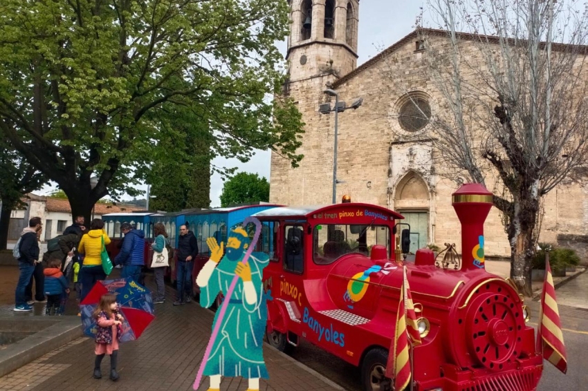 Itinerari llegendari en Tren Pinxo a Banyoles
