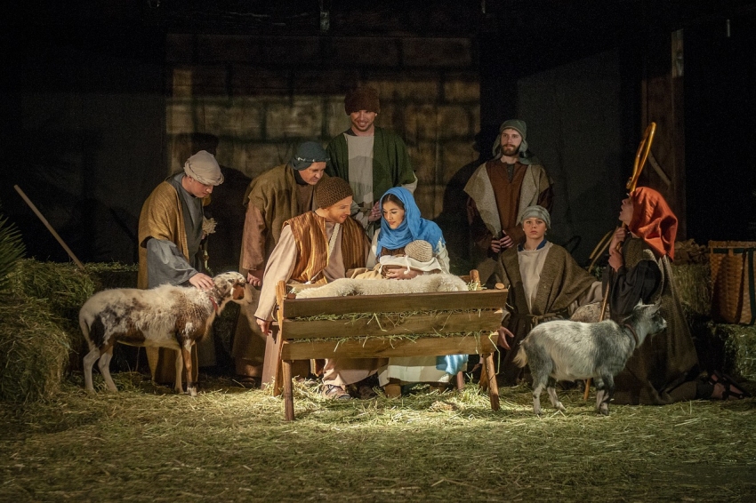 Living Nativity scene in Navàs