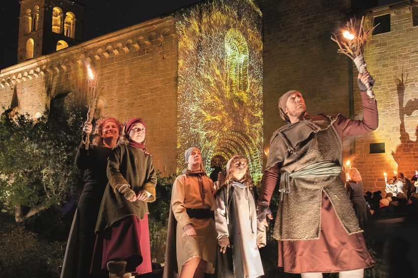 Living Nativity Scene of Món Sant Benet