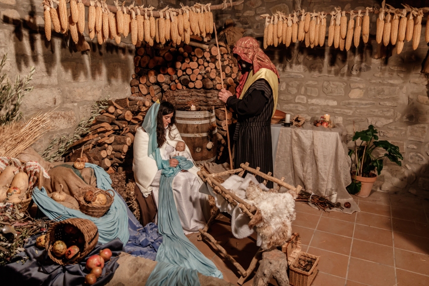 Living Nativity Scene of Santa Maria dOló