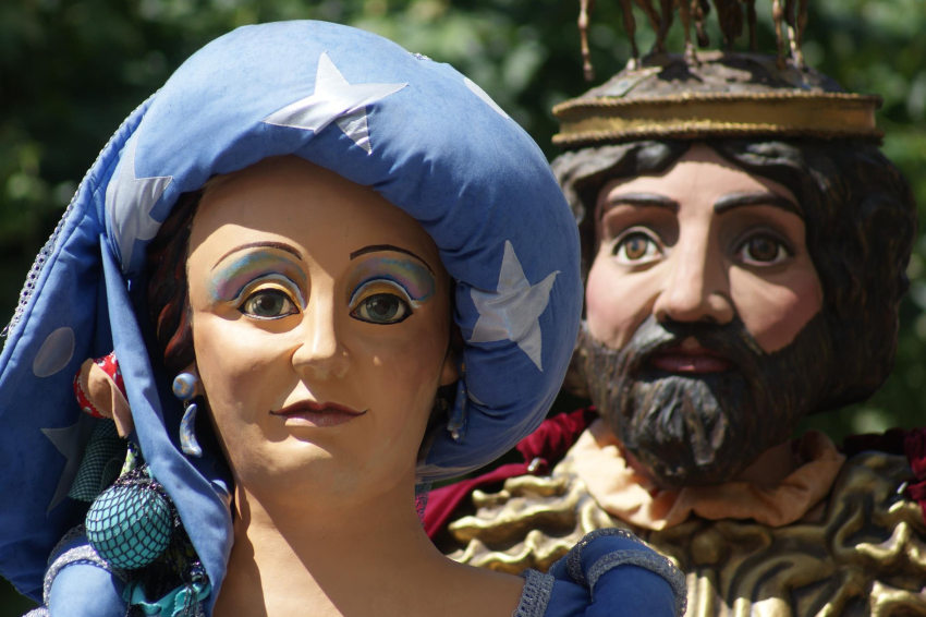 Encuentro de Gigantes en Sant Llorenç dHortons