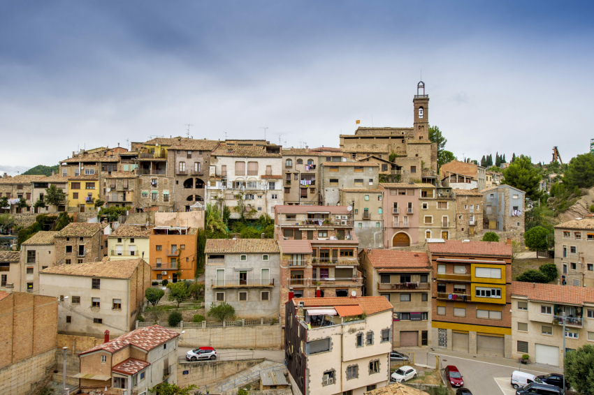 Una nit destiu al Poble Vell de Súria