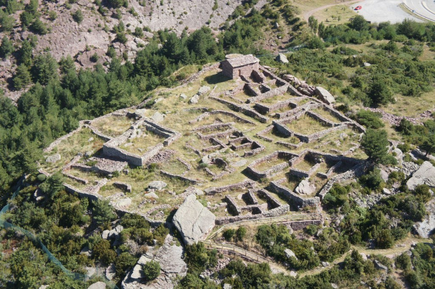 Visita guiada al Despoblado Medieval de Santa Creu de Llagunes, Soriguera