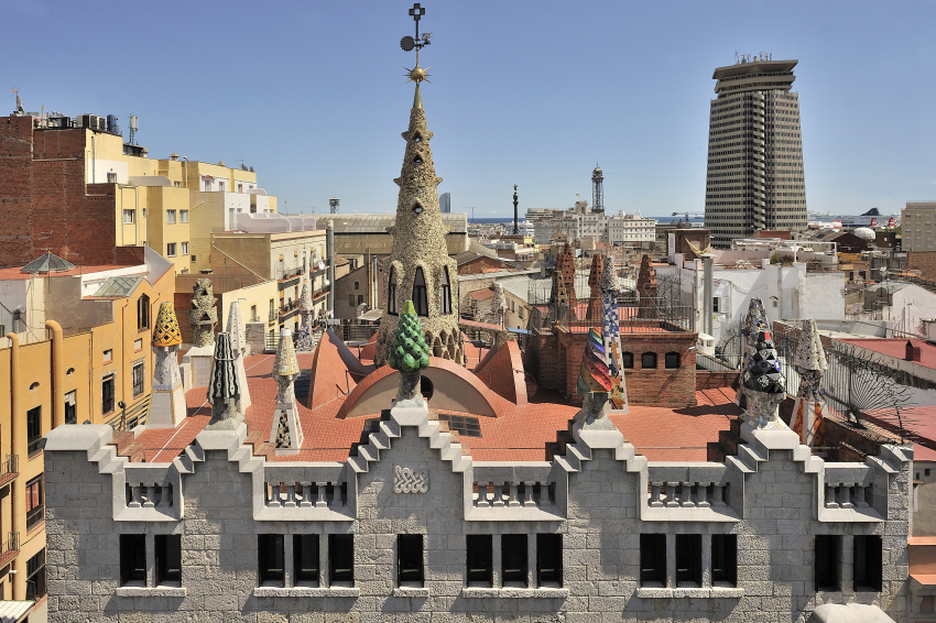 El Palau Güell de Gaudí, un edifici Patrimoni Mundial, sempre d'actualitat