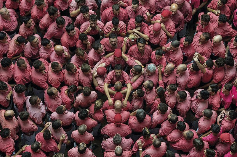 Entrance to the Casteller Museum of Catalunya - Valls