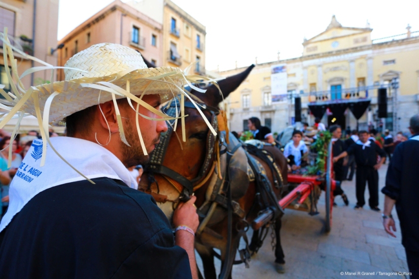 Sant Magí, Festa Major destiu de Tarragona (20230818 Arribada_Manel Granell)