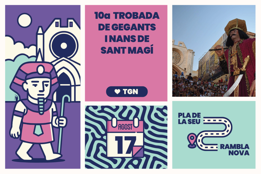 Trobada de Gegants i Nans de la Festa Major de Sant Magí a Tarragona (000001 Trobada De Gegants I Nans De La Festa Major De Sant Magi A Tarragona)