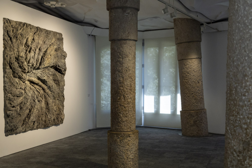 Promenades fantastiques avec Cristina Iglesias à La Pedrera, Barcelone (Pfr36825)