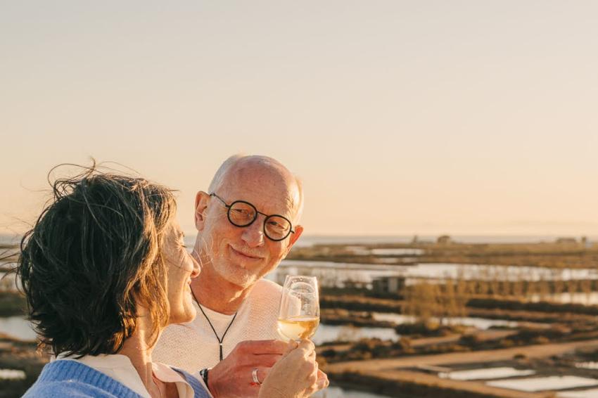 Posta de sol entre flamencs a MónNatura Delta de lEbre (Posta De Sol Entre Flamencs 8)