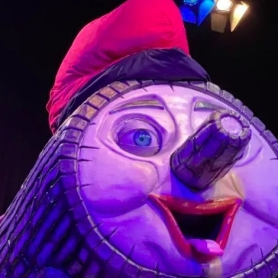 Caga-soca i arribada de les Llamineres a Balaguer