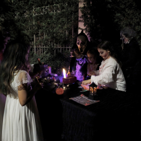 Castanyada popular a Sant Cebrià de Vallalta