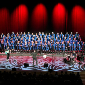 Concierto Solidario del Coro Gospel Girona en el Teatro la Gorga&#8230;