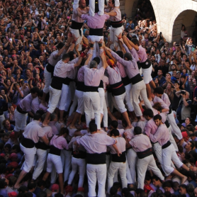 Diada castellera de Sant Narcís a Girona