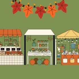 All Saints&#39; Day Fair in Bagà