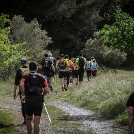 Marcha "Romànica" de Resistencia en Navàs