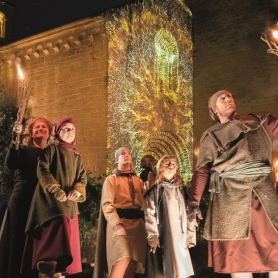 Pesebre Viviente de Món Sant Benet