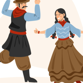 Folk dance meeting in Llavorsí