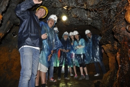 Visita l'interior de la mina de ferro de Llorts a Ordino