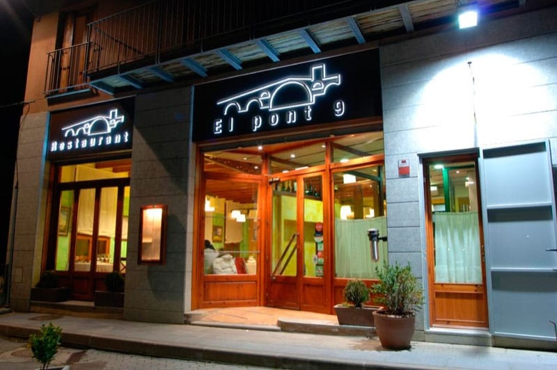 Restaurant el Pont 9 (Entrada Restaurant Nit)