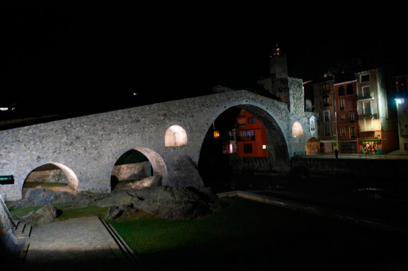 Restaurant el Pont 9 (Vista Del Pont De Camprodon)