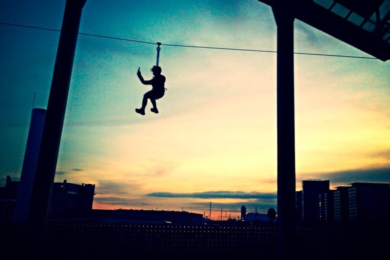 Barcelona Bosc Urbà (Tirolina A 120 Metres)