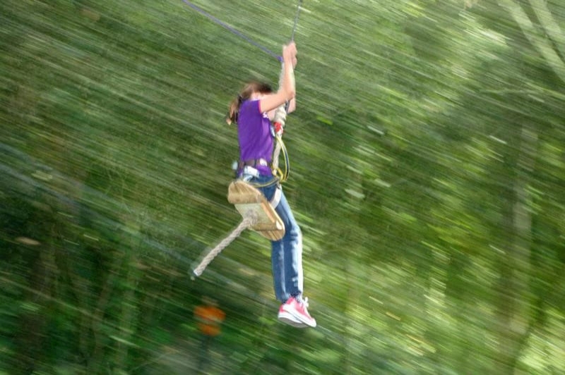 Bosc Vertical (Tirolines)