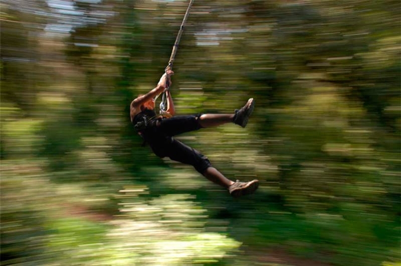 Bosc Vertical (Tirolines)