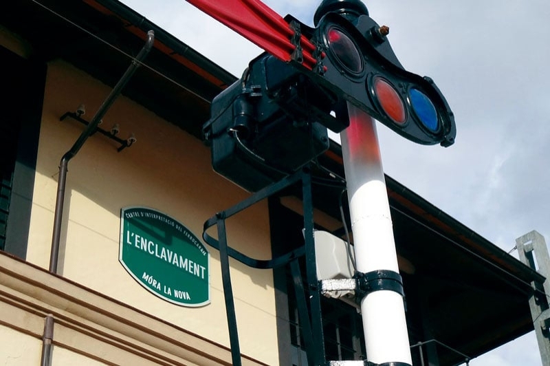 Museu del Ferrocarril de Móra la Nova (Exterior Museu)