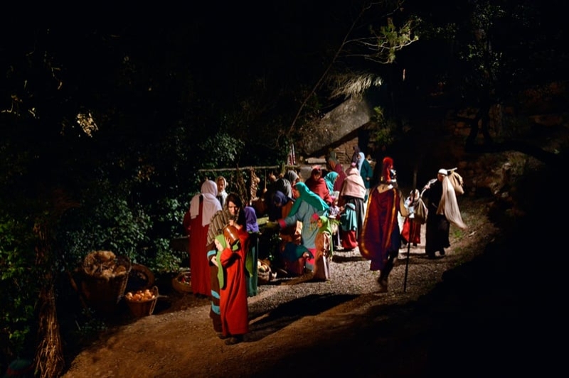 Pessebre Vivent de Les Torres de Fals (Mercat 2)