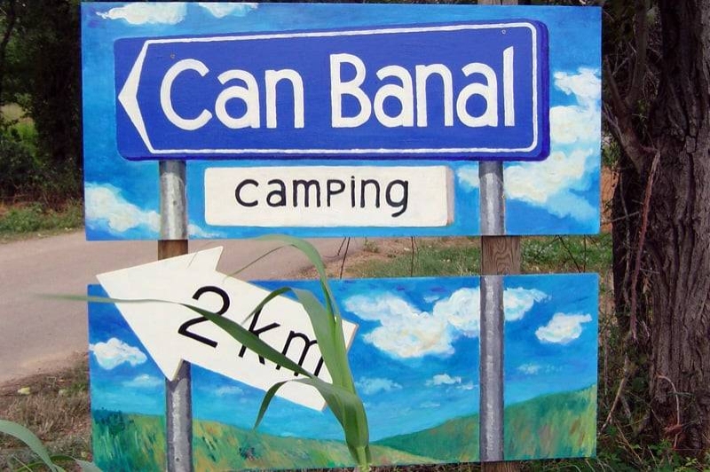 Can Banal Natural Càmping (Entrada)