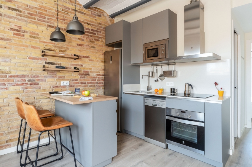 AB Apartment Barcelona (Cuina)