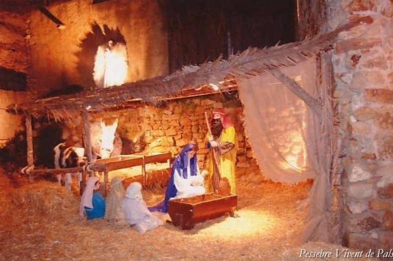 Pessebre Vivent de Pals (Naixement.)