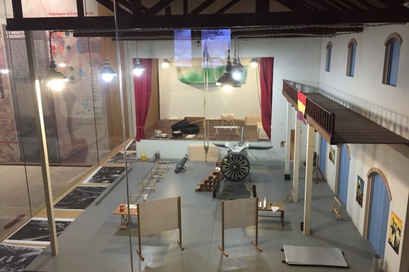 Centre dinterpretació de laviació republicana i guerra aèria (Interiors)