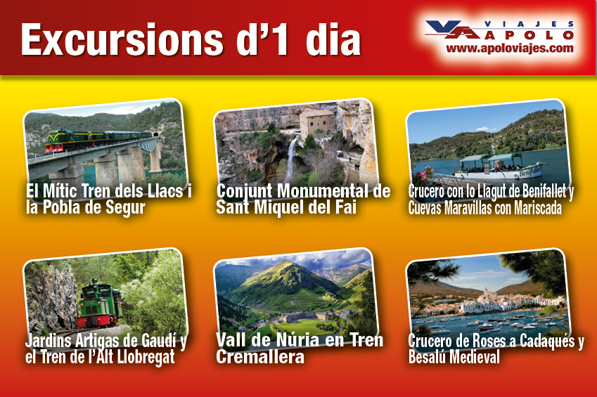 Viajes Apolo (Excursions 1 Dia)