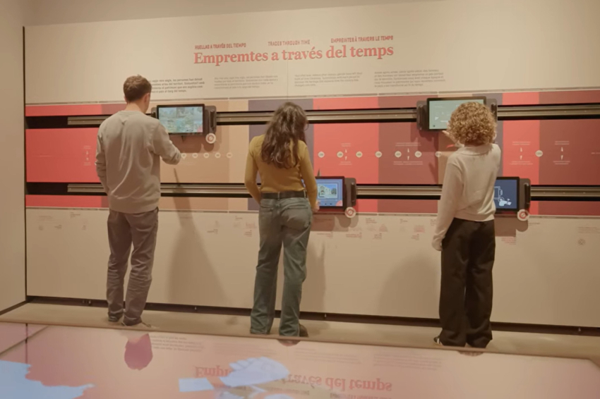 Espai Moja. Catalunya: Patrimoni viu (8 Patrimoni Palau Moja Empremtes Traves Temps)