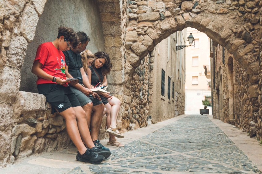 Descobreix la persona impostora de Montblanc (Visites Autoguiades En Familia_baixa 59)