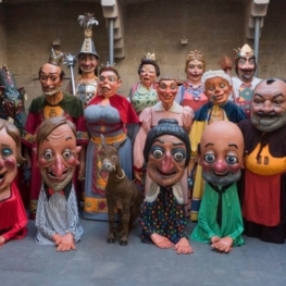 Visita als gegants de Solsona