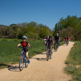 Parcourez la vallée d&#39;en bas avec Garrotxa amb Bici