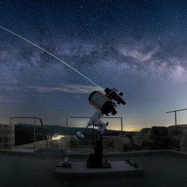 Nit d'estels al Centre Astronòmic Castell de Lladurs