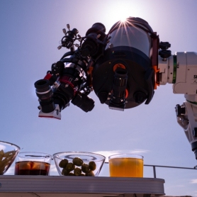 Sol i vermut al Centre Astronòmic Castell de Lladurs