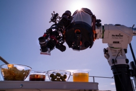 Sol i vermut al Centre Astronòmic Castell de Lladurs