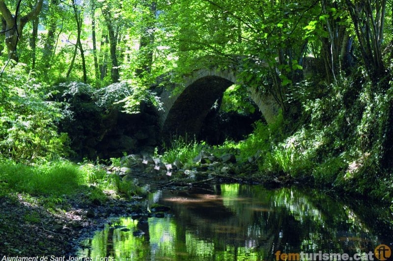 Sant Joan les Fonts (0pont De Cossei Sobre El Toronell)