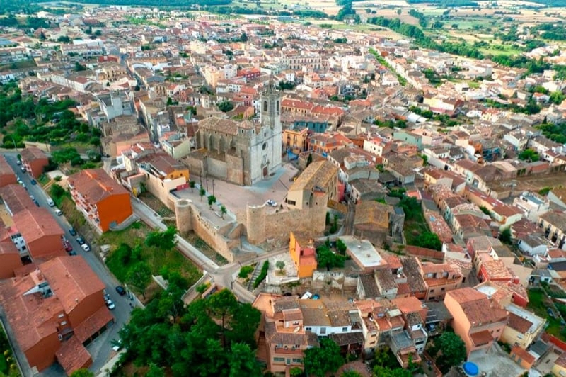 Llagostera ( Vista Aeria)