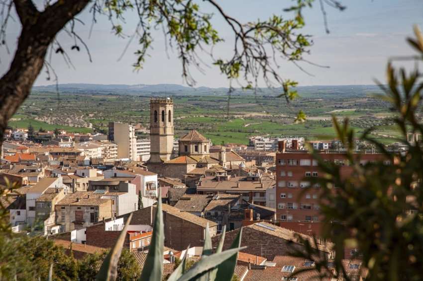 Tàrrega (1 Jaumesole Vistes Tarrega Des De St Eloi)