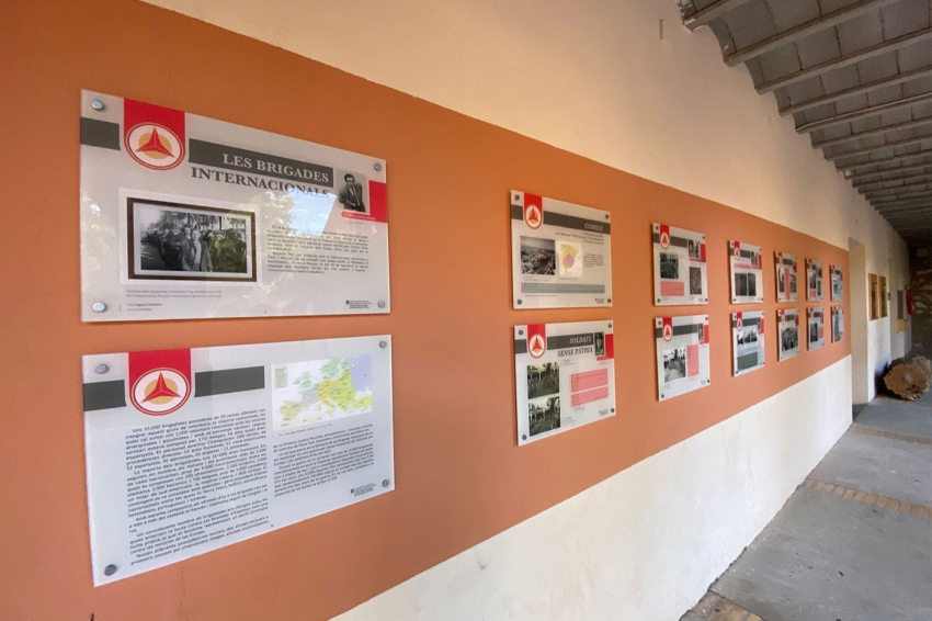 LEspluga de Francolí (Exposicio Brigades Internacional)